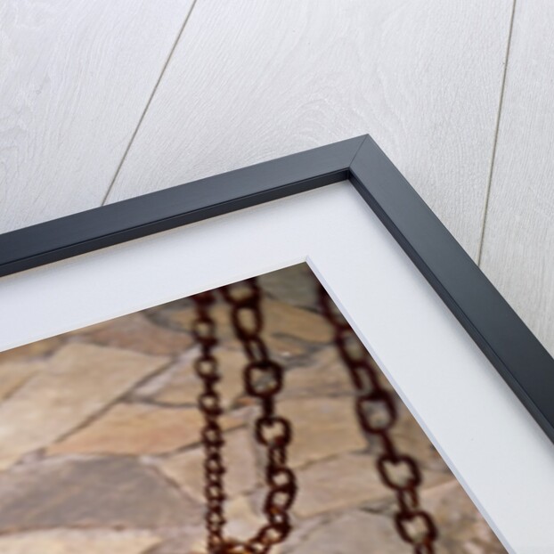 High angle view of a bunch of yellow flowers on the swing by Anonymous
