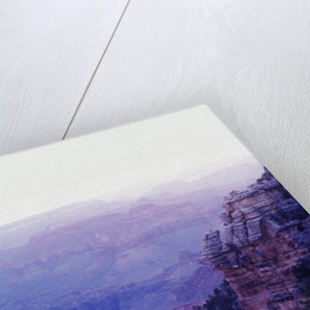 Sunset paints the Grand Canyon purple and mauve by Anonymous