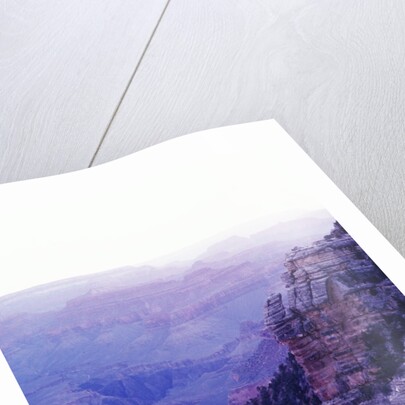 Sunset paints the Grand Canyon purple and mauve by Anonymous