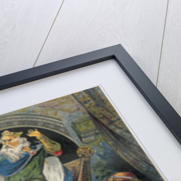 Illustration of King Lear and Cordelia by John Moyr Smith