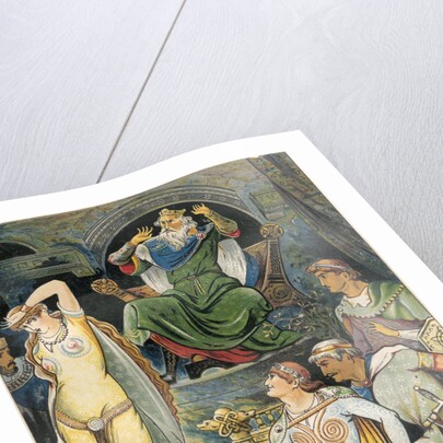 Illustration of King Lear and Cordelia by John Moyr Smith