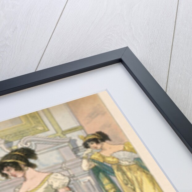 Illustration of Napoleon Offering Joachim Murat the Hand of His Sister Caroline by Jacques Onfroy de Breville