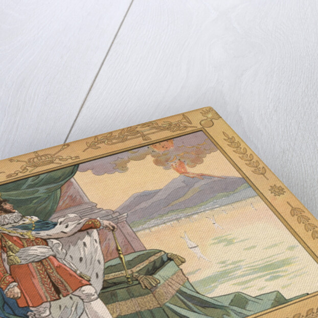 Illustration of Joachim Murat as the King of Naples by Jacques Onfroy de Breville