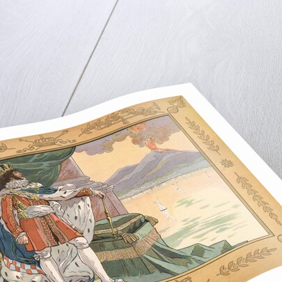 Illustration of Joachim Murat as the King of Naples by Jacques Onfroy de Breville