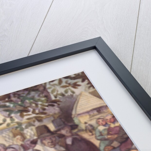 A Crowd of Eager and Curious Schoolboys by Hugh Thomson