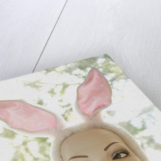 Mannequin Wearing Bunny Ears by Anonymous