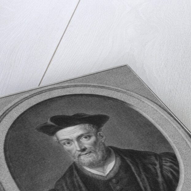 Portrait of Francois Rabelais by Pieter Tanje