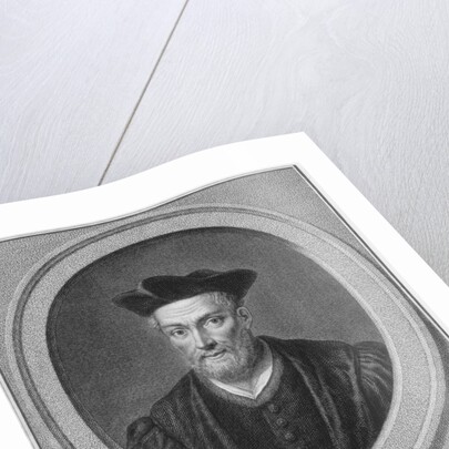 Portrait of Francois Rabelais by Pieter Tanje