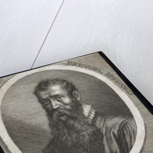 Engraved Portrait of Pieter Brueghel the Elder by Anonymous