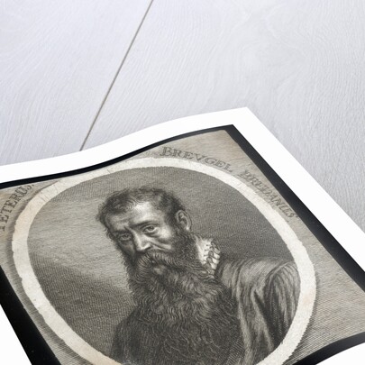 Engraved Portrait of Pieter Brueghel the Elder by Anonymous
