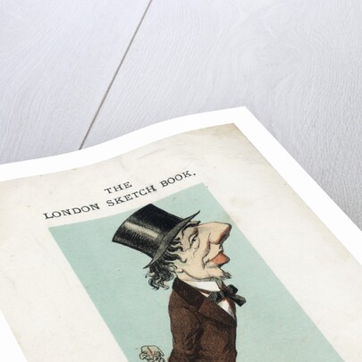 Rt. Hon. Benjamin Disraeli Caricature by Anonymous