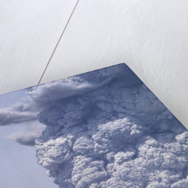 Mount St. Helens Erupting by Anonymous