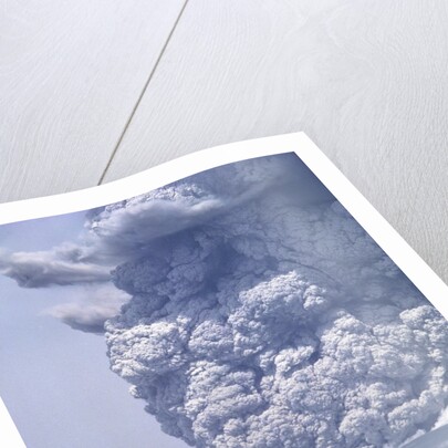 Mount St. Helens Erupting by Anonymous