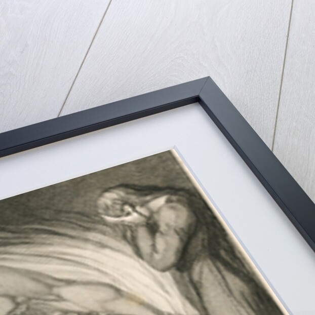 Death of the Strong Wicked Man by William Blake