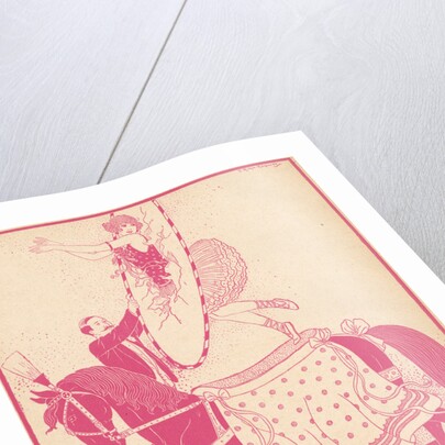 Illustration of a Stunt Rider by Joseph Kuhn-Regnier