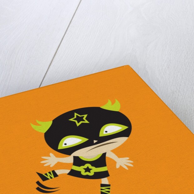 El Frijole's Flying Kick by Anonymous