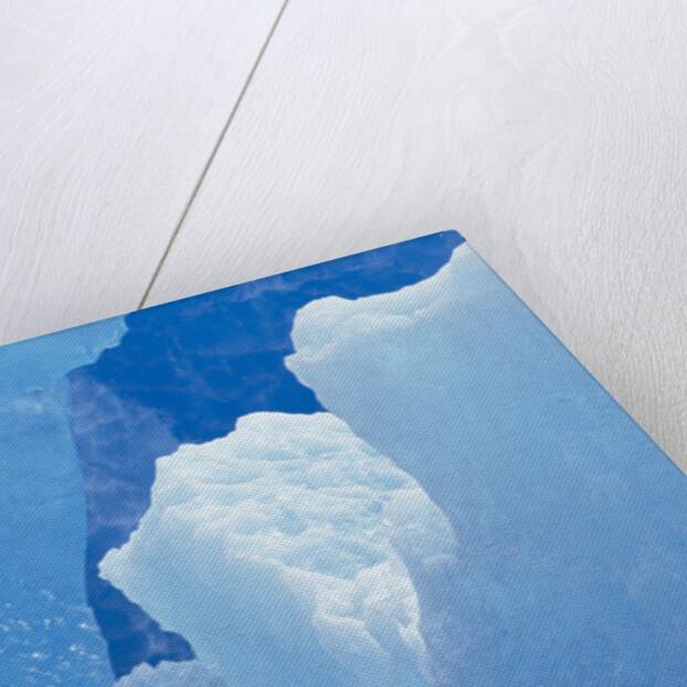 Blue Icebergs by Anonymous