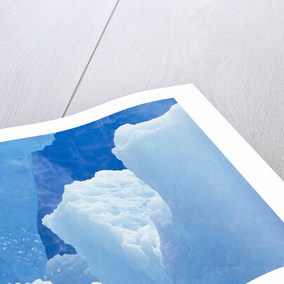 Blue Icebergs by Anonymous