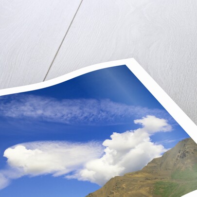 Clouds and Sky Above Mountains by Anonymous
