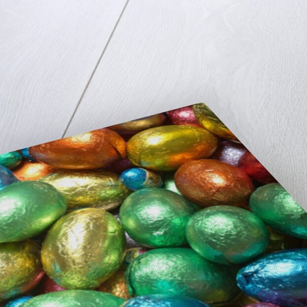 Colorful Chocolate Eggs by Anonymous