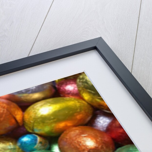 Colorful Chocolate Eggs by Anonymous