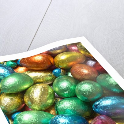 Colorful Chocolate Eggs by Anonymous