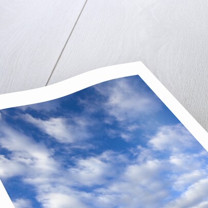 Sky Above Desert Plain by Anonymous