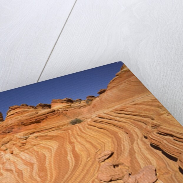 Red Sandstone Buttes and Layers in Desert by Anonymous