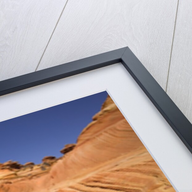Red Sandstone Buttes and Layers in Desert by Anonymous