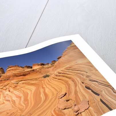 Red Sandstone Buttes and Layers in Desert by Anonymous