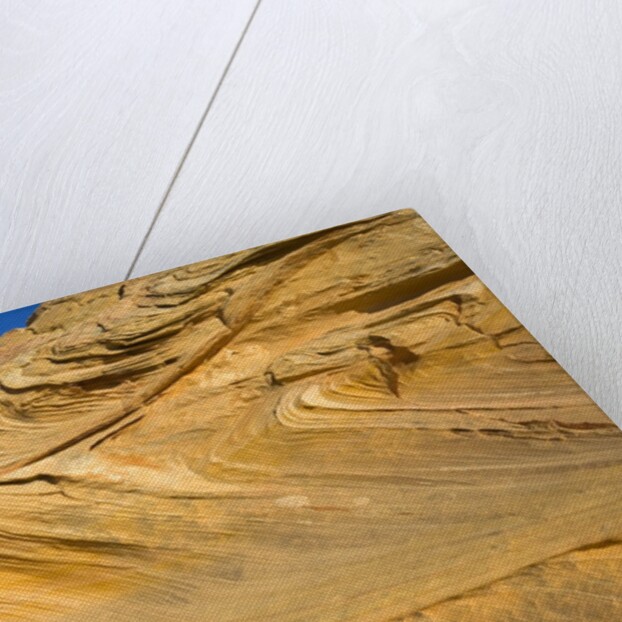 Folds and Layers of Sandstone Wall by Anonymous
