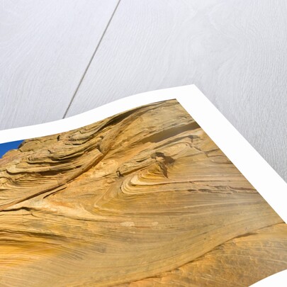 Folds and Layers of Sandstone Wall by Anonymous