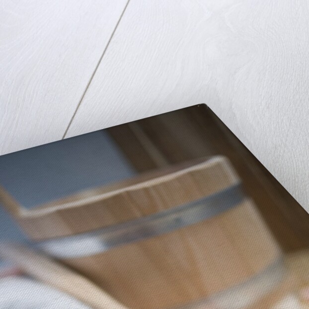 Tub, Wooden Spoon with Bath Salts, and Petals by Anonymous