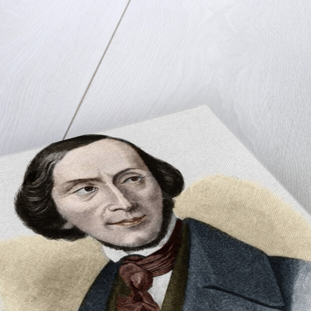 Portrait of Hans Christian Andersen by Anonymous