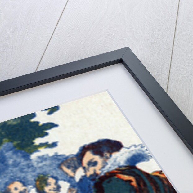 Illustration of a Courtier Walking Away from a Princess by Anonymous