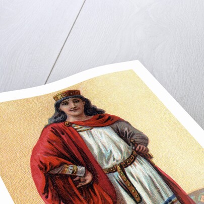 Portrait of Clovis II, King of Neustria and Burgundy by Anonymous