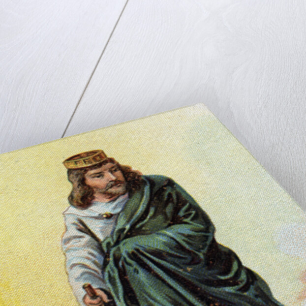 Portrait of Thierry III, King of Austrasia by Anonymous