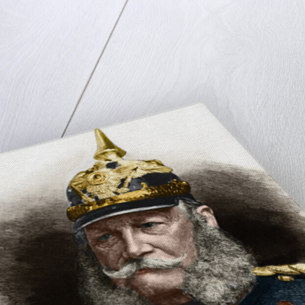 Portrait of Wilhelm I of Prussia by Anonymous