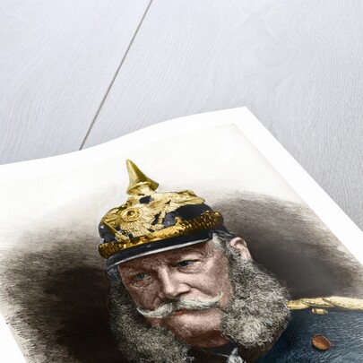 Portrait of Wilhelm I of Prussia by Anonymous