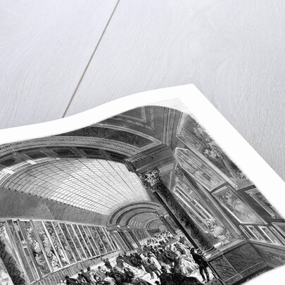 Illustration of the Medici Gallery at the Musee du Louvre by Anonymous