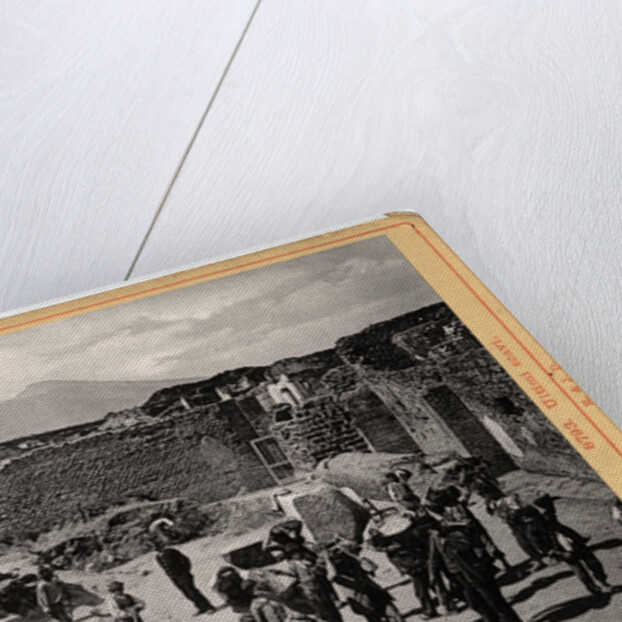 Archaeological Excavation at Pompeii by Anonymous