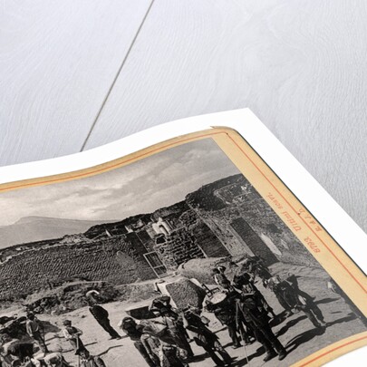 Archaeological Excavation at Pompeii by Anonymous