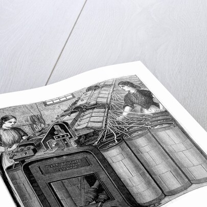 Illustration of the Manufacture of Cotton by Anonymous