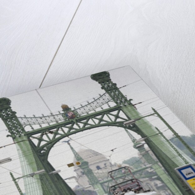 Tram on Elizabeth Bridge by Anonymous