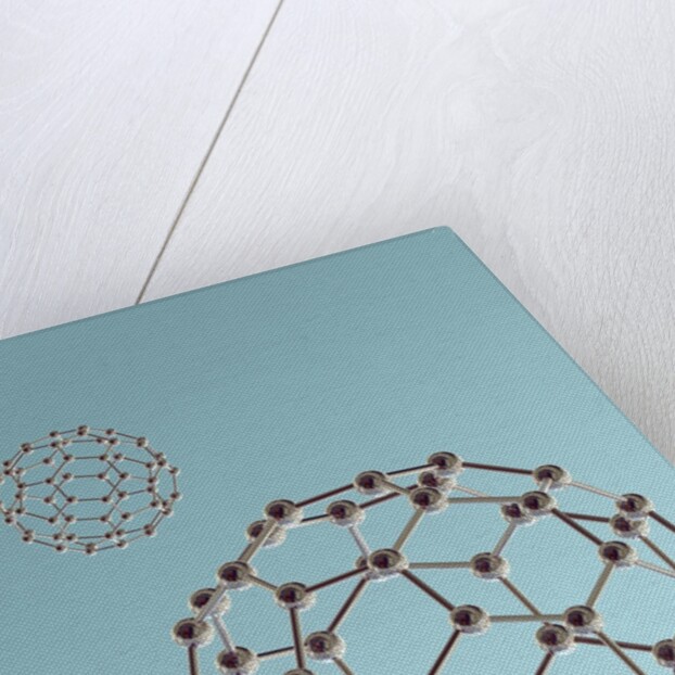 Two Fullerenes or "Buckyballs" by Anonymous