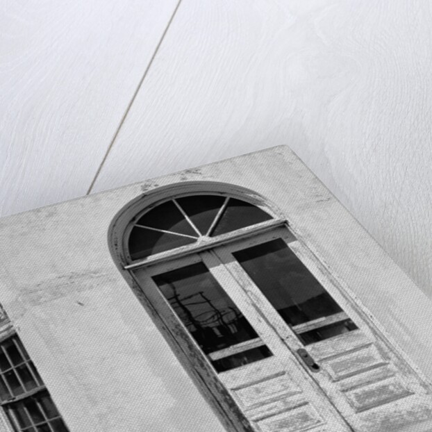 Window and Door in Old Building by Anonymous