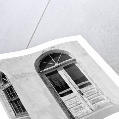 Window and Door in Old Building by Anonymous