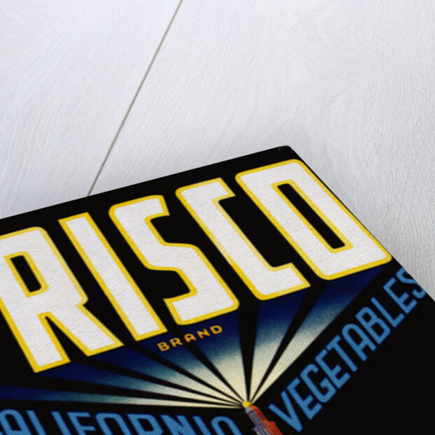 Frisco California Vegetables Crate Label by Anonymous