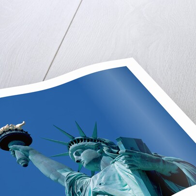 Statue of Liberty From Below by Anonymous