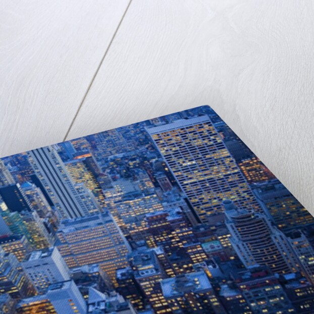 Midtown Manhattan at Dusk by Anonymous